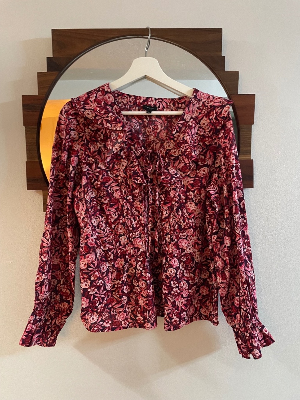 TALBOTS Floral Blouse